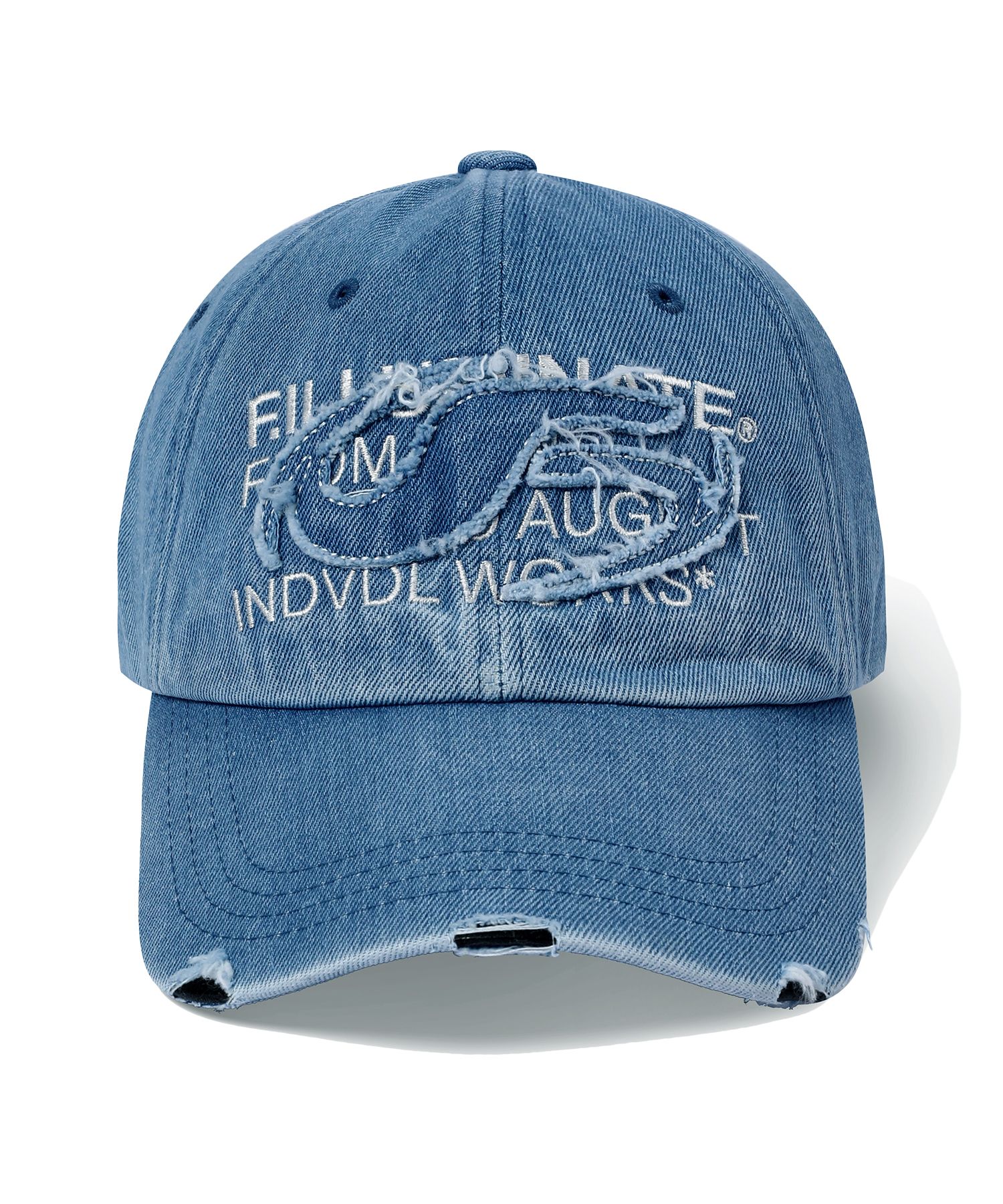 F.ILLUMINATEのVintage Washed Denim Ball Cap 全3色 MUSINSA | FILLUMINATE Vintage Washed Denim Ball Cap-Indigo