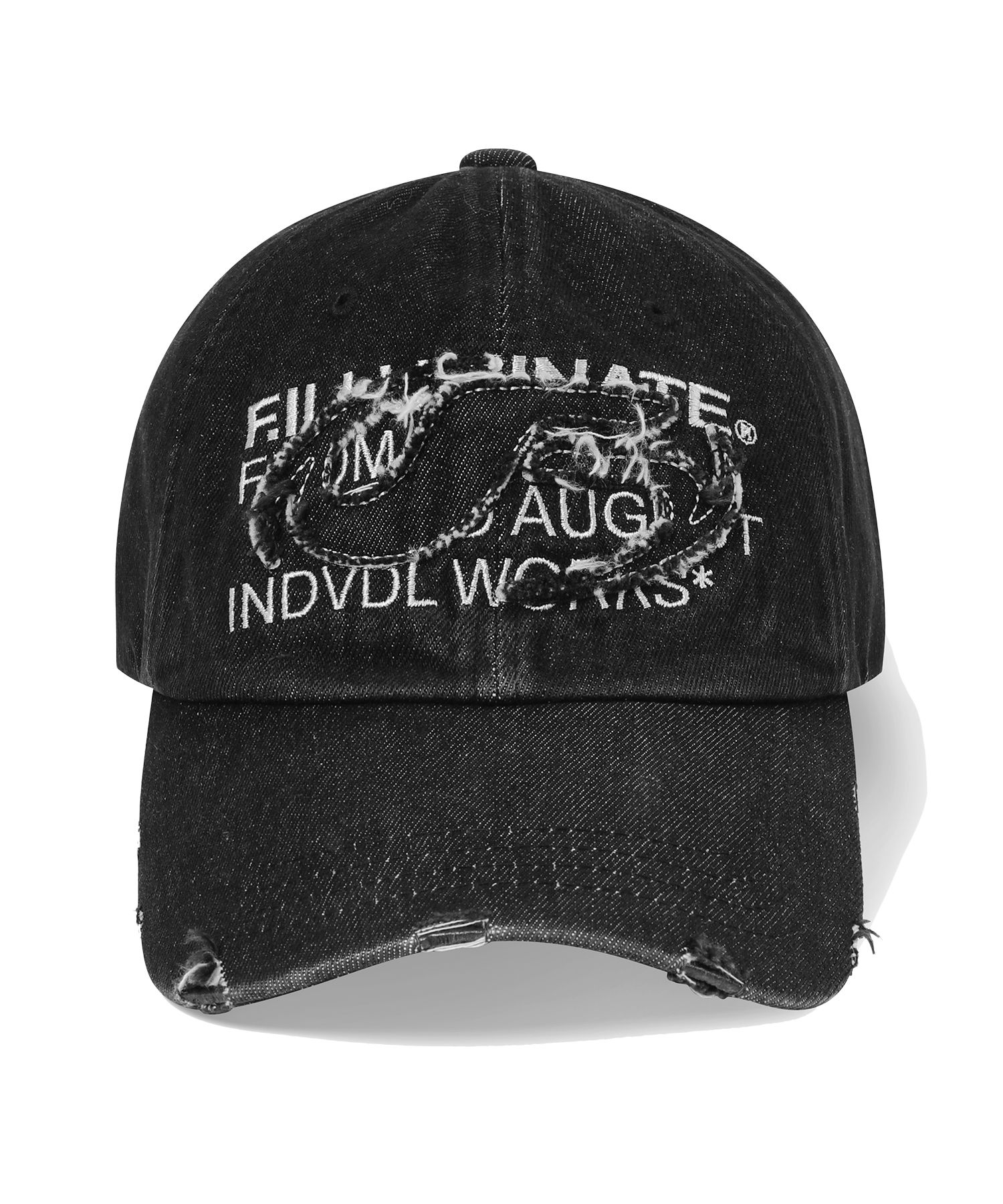 [FILLUMINATE] VINTAGE WASHED DENIM BALL CAP デニムキャップ MUSINSA | FILLUMINATE Vintage Washed Denim Ball Cap-Black