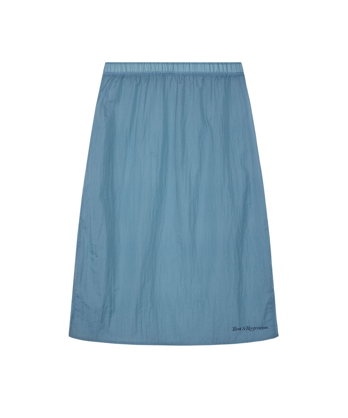 레스트앤레크레이션(REST&RECREATION) SEE THROUGH SKIRT - BLUE