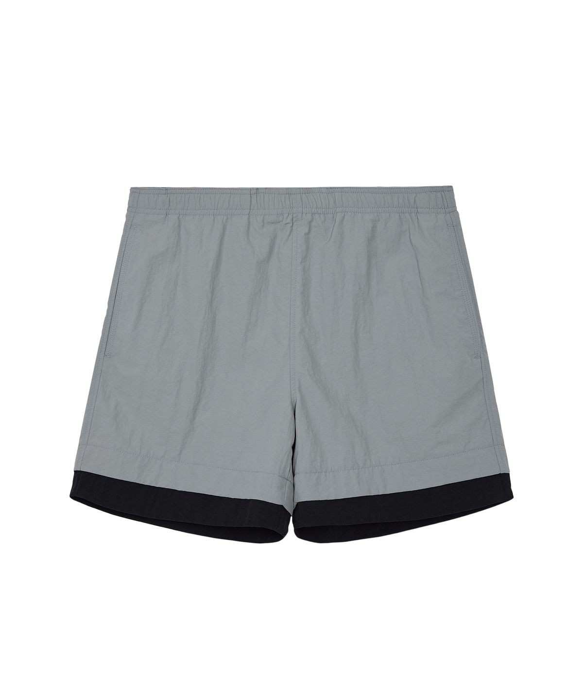 레스트앤레크레이션(REST&RECREATION) LAYERED SWIM SHORTS - GREY