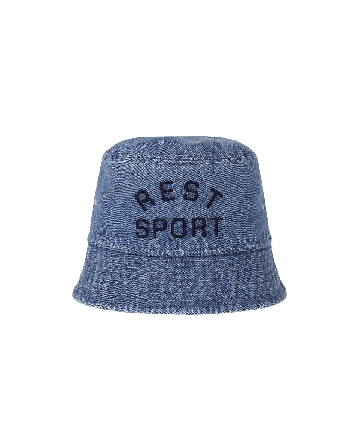 레스트앤레크레이션(REST&RECREATION) DENIM BUCKET HAT - BLUE