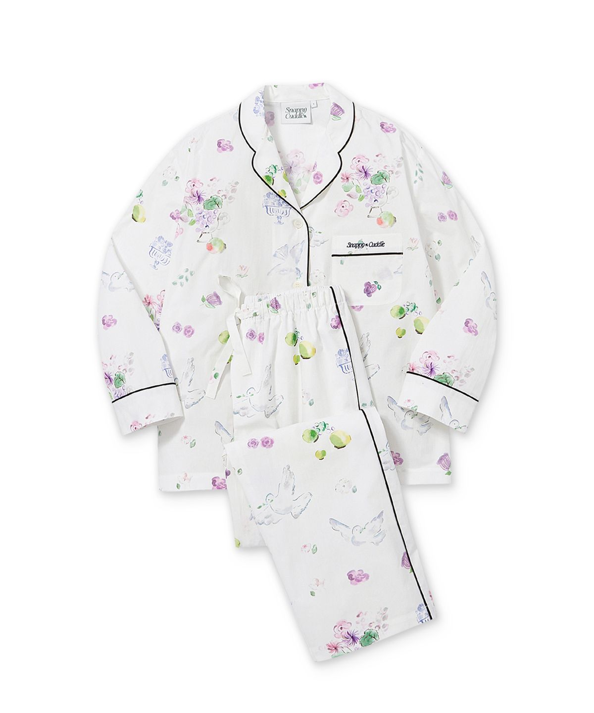 스내피커들(SNAPPY CUDDLE) Your Eden Pajama Set