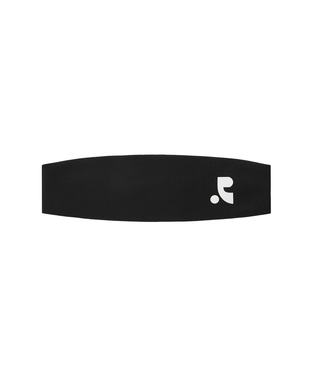 레스트앤레크레이션(REST&RECREATION) LOGO JERSEY HAIR BAND - BLACK