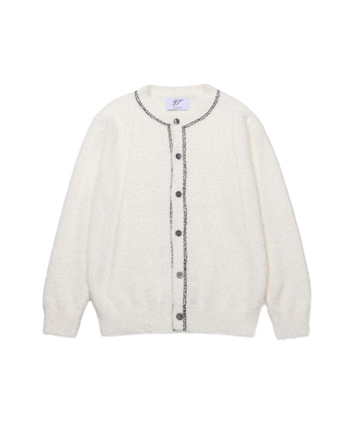 그레이티스트(THE GREATEST) Angora Round Cardigan White