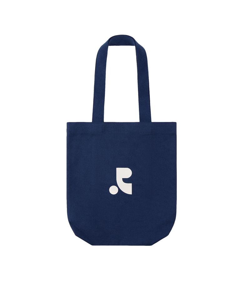 RS LOGO COTTON ECO BAG - BLUE