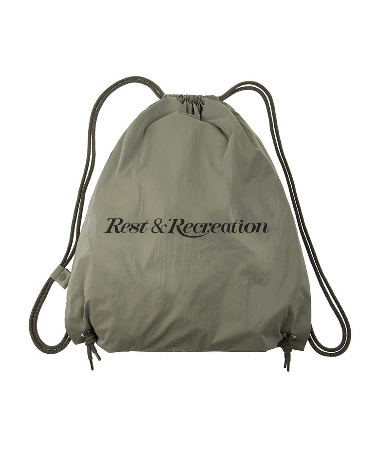 NYLON RUNNING BAG - KHAKI