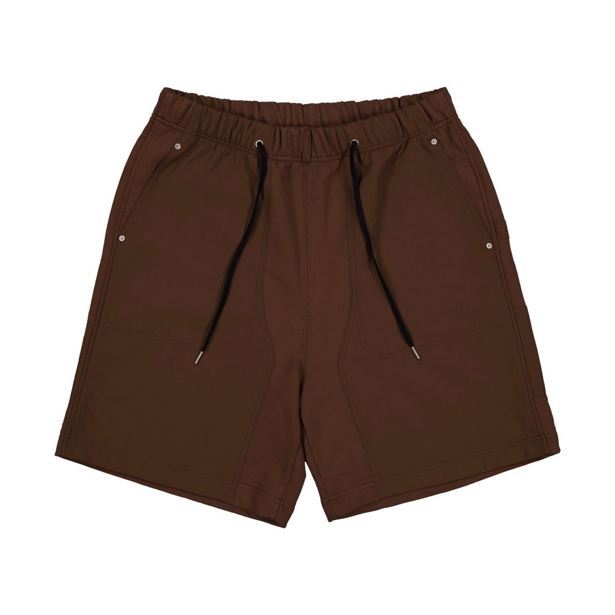 휴머러스 어카운트(HUMOROUS ACCOUNT) WORK SWEAT SHORTS / BROWN