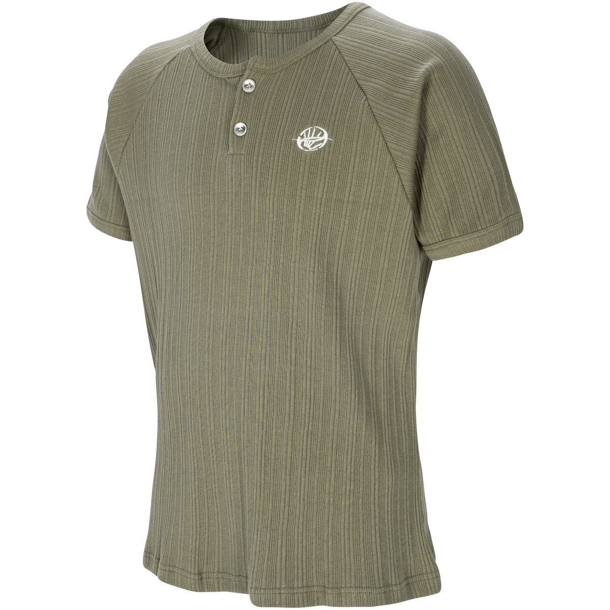 엔드파이브클럽(ANDFIVECLUB) henley neck raglan short sleeve [khaki]