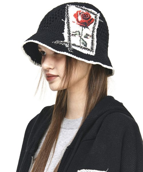 日本未入荷THE GREATESTのRose Patch Bucket Hat MUSINSA | THE GREATEST Rose Patch Bucket Hat