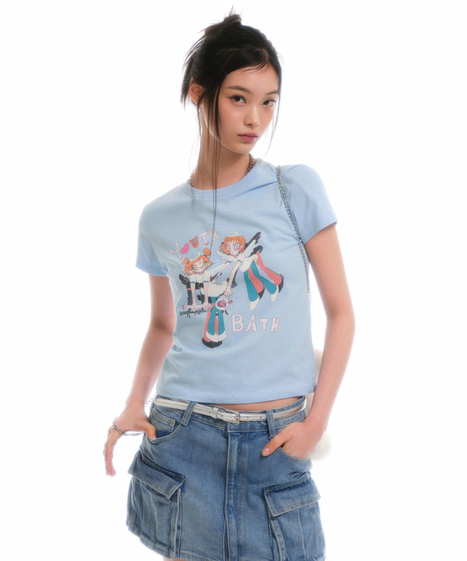 MUSINSA STANDARD LADY'S_ナイロンパラシュートスカート_3色 カーゴ ナイロン スカート (Lady's/レディース)