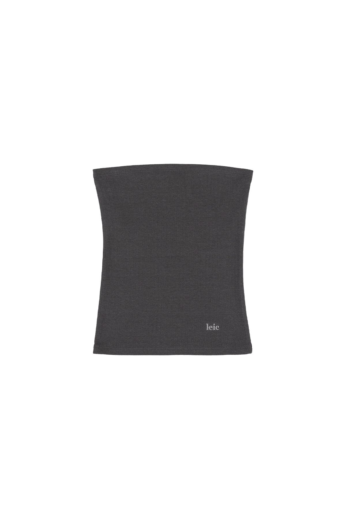 디어시스(Dearsis) TWINNING ESSENTIAL TUBE TOP (charcoal)