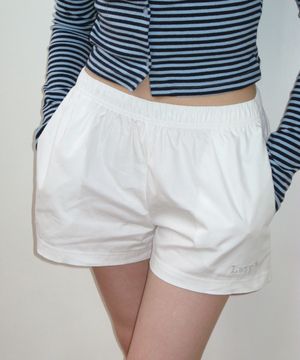 스테이 코튼 쇼츠(2색상)