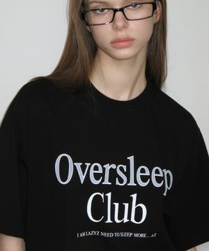 오버슬립 클럽 유니섹스 티셔츠 (3색상)