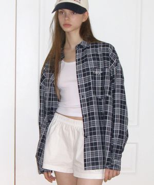 루즈핏 클래식 체크 셔츠 (5색상)