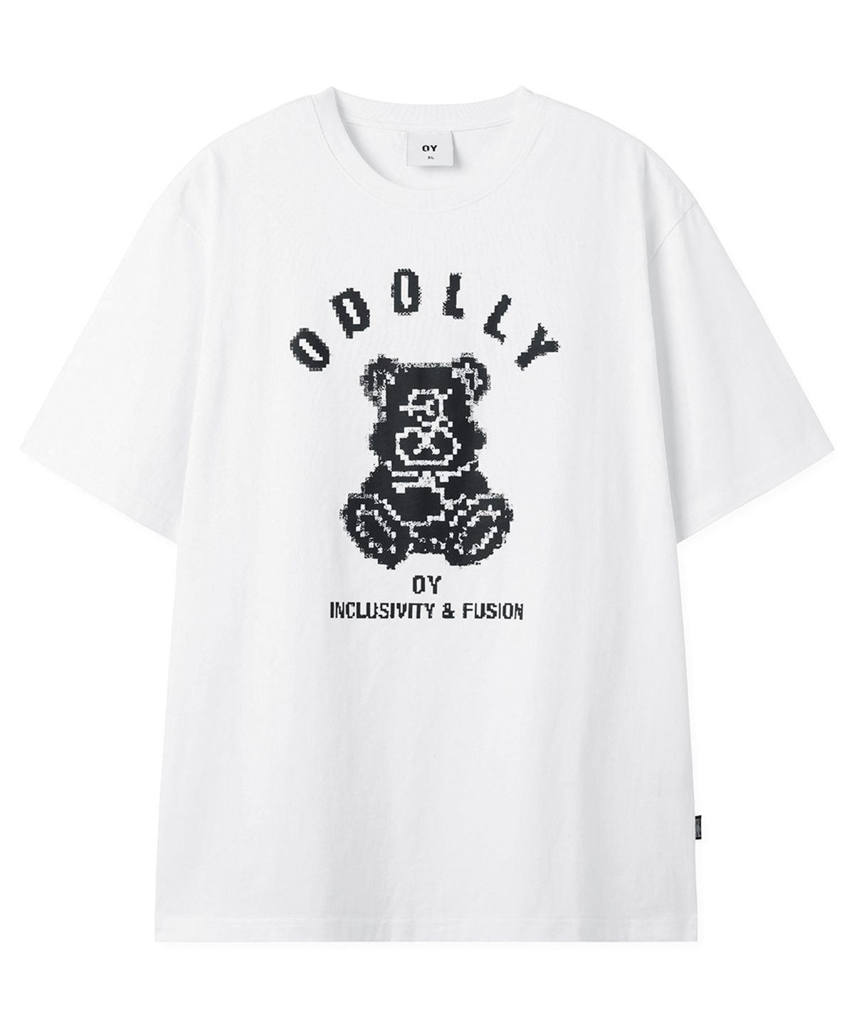 오픈야드(오와이)(OPENYARD(OY)) ARCH MOSAIC DOLLY TEE - WHITE
