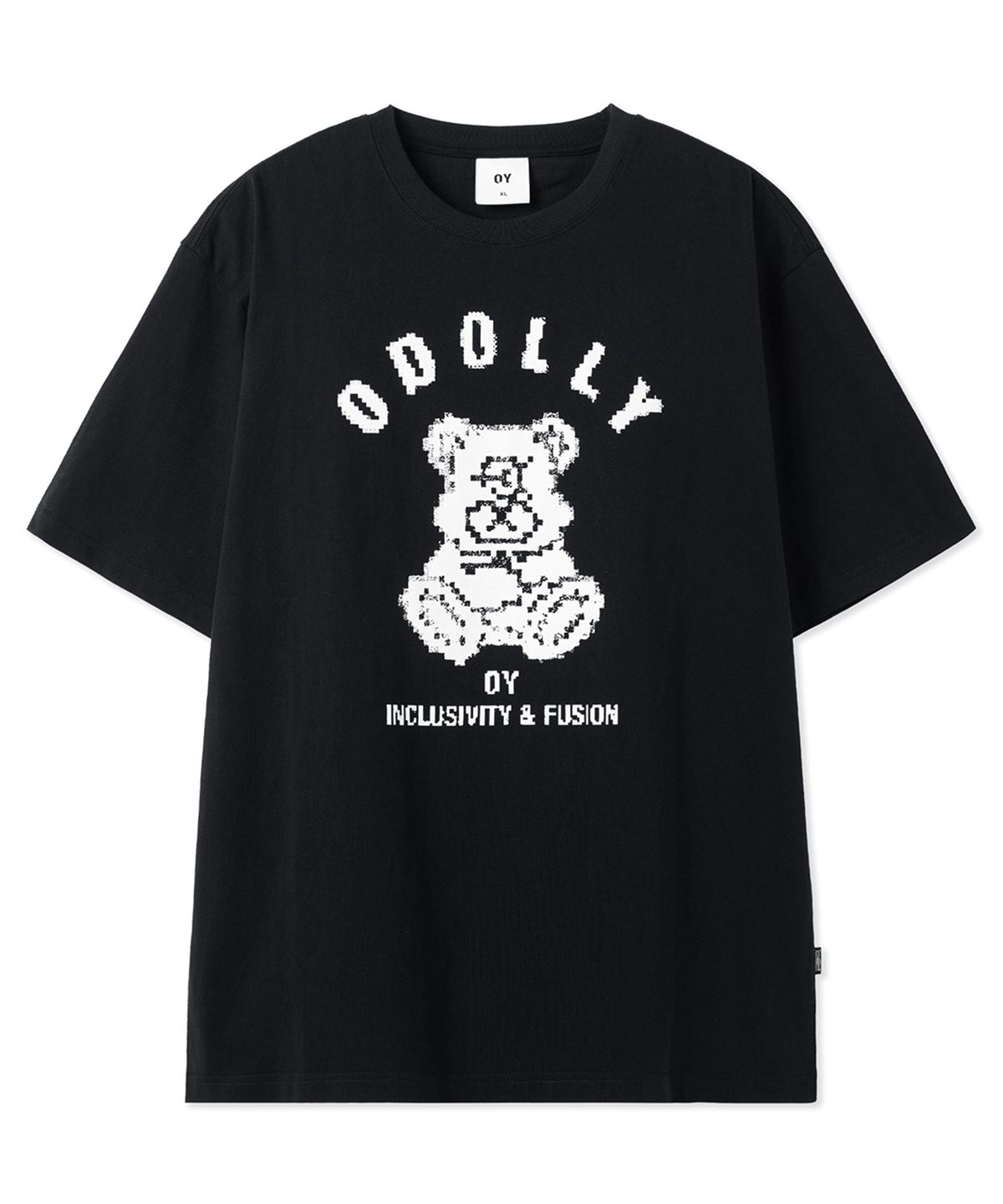 오픈야드(오와이)(OPENYARD(OY)) ARCH MOSAIC DOLLY TEE - BLACK