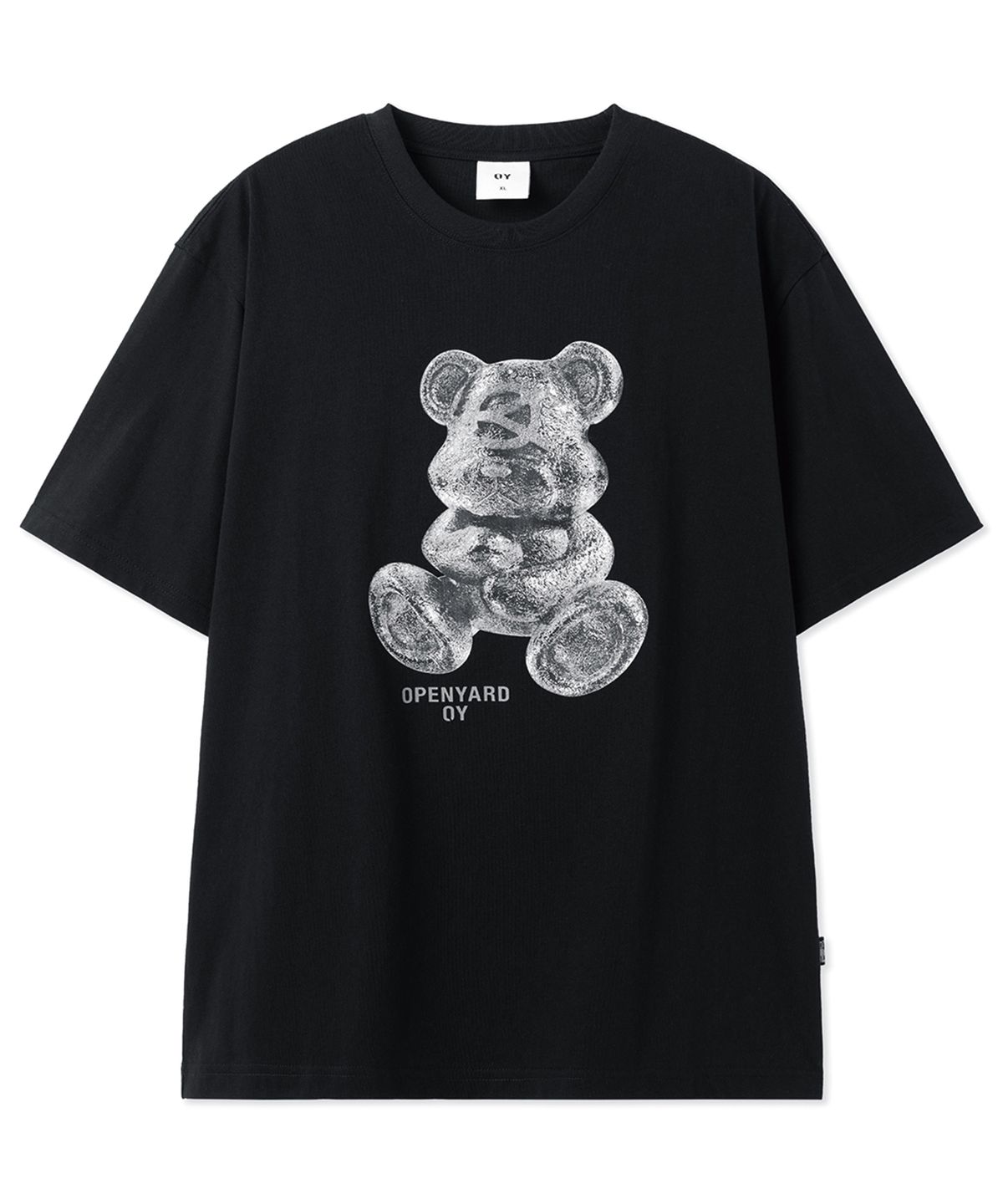 오픈야드(오와이)(OPENYARD(OY)) ROCK ODOLLY TEE - BLACK