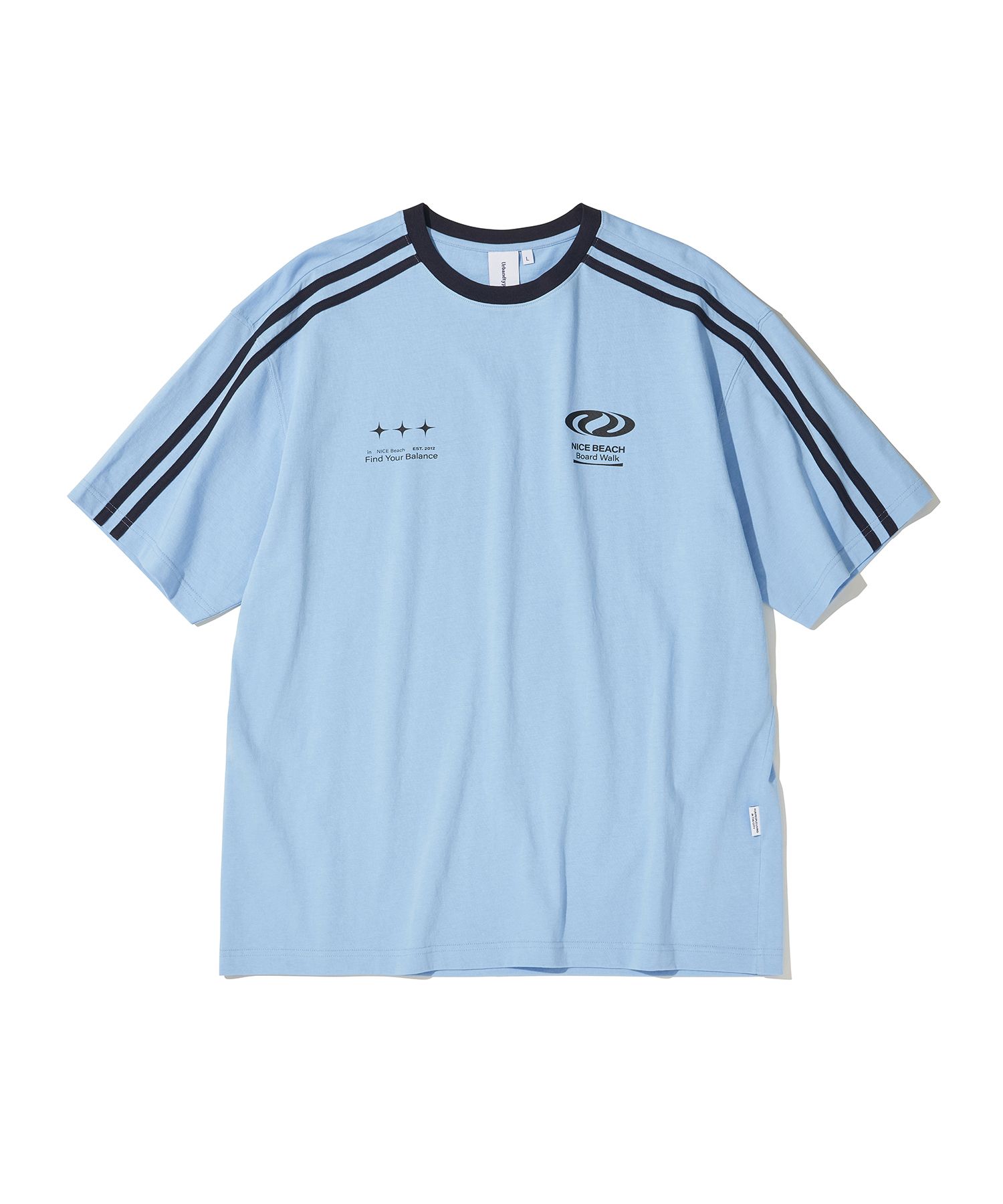 鳴潮×MUSINSA フットボールジャージ XL MUSINSA公式 | URBANDTYPE フットボールジャージTシャツ_スカイブルー