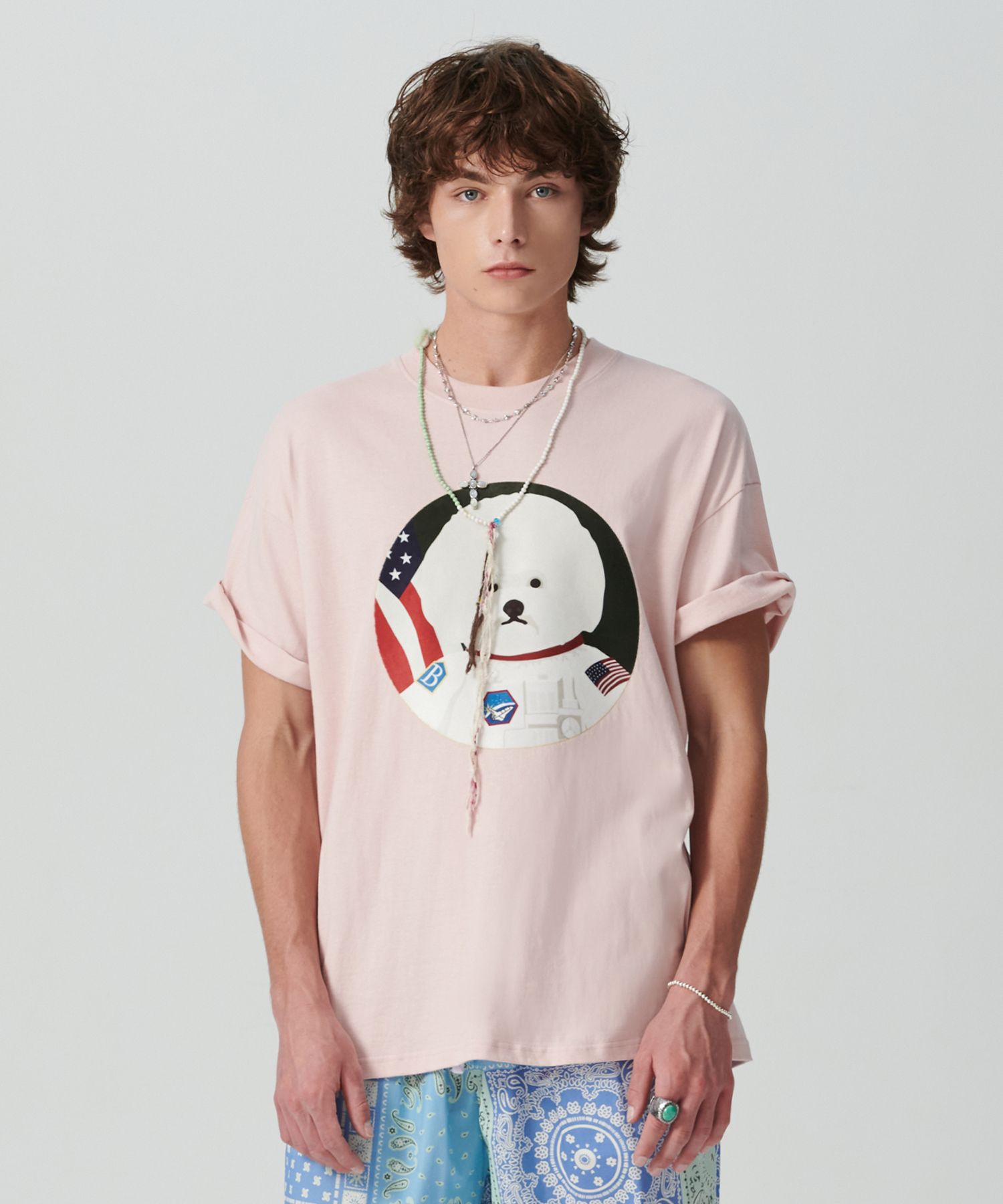 beyondclosetのILP New Apollo Patch Dog Short Sleeve T-Shirt MUSINSA | BEYOND CLOSET ILP New Apollo Patch Dog Short