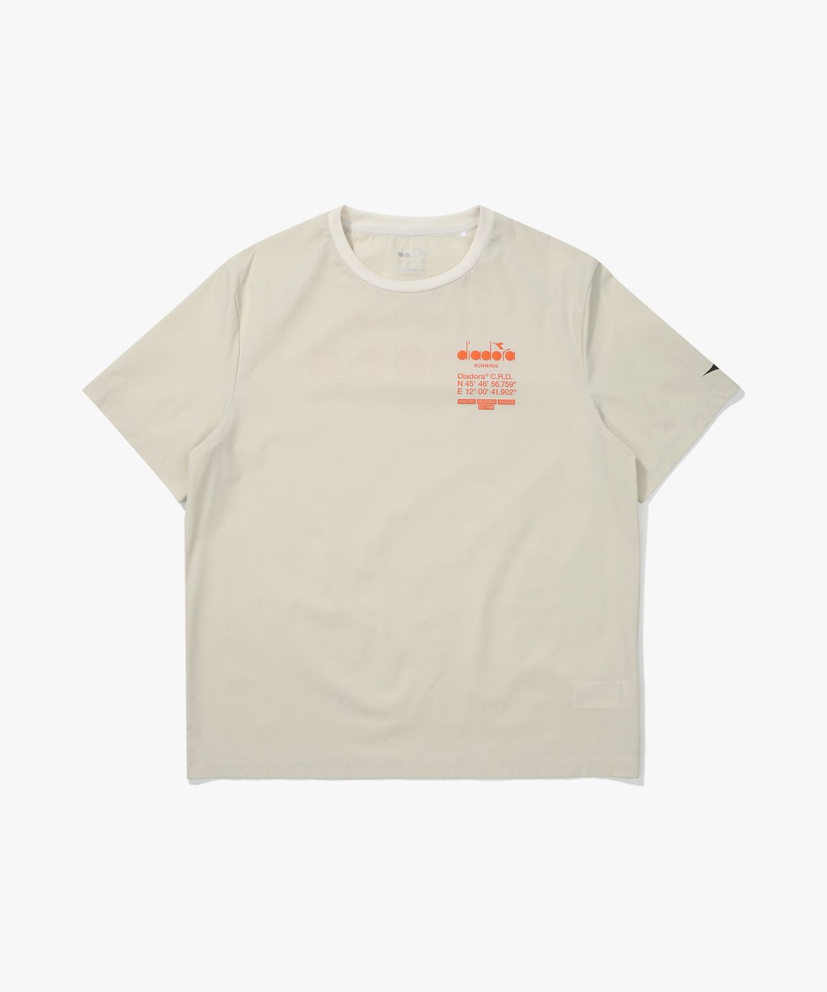 디아도라(diadora) 러닝 쿨링 반팔 피스테 GREY