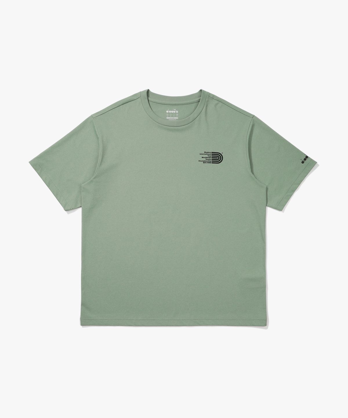 디아도라(diadora) AIRTEX DTA 반팔 티셔츠 KHAKI