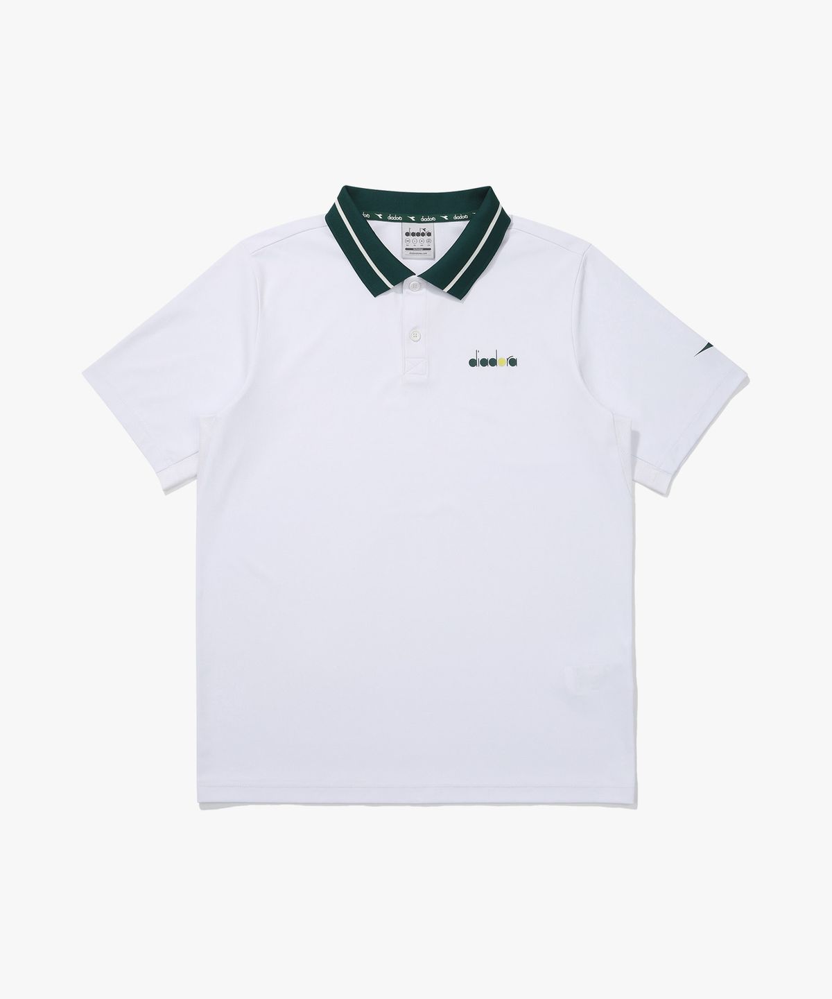 디아도라(diadora) 클래식 테니스 카라 반팔 티셔츠 WHITE