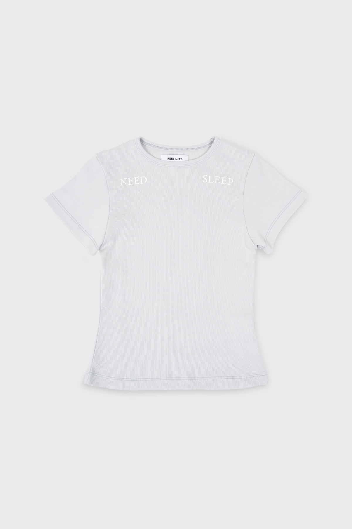 니드슬립(NEED SLEEP) 1/2 light need sleep tee [ice blue]