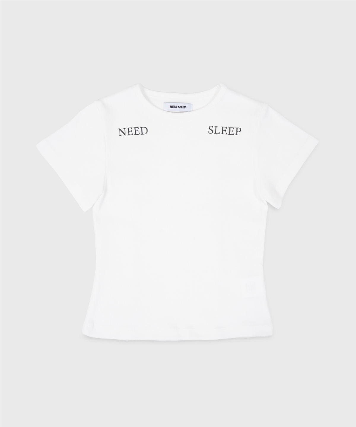 니드슬립(NEED SLEEP) 1/2 light need sleep tee [white]