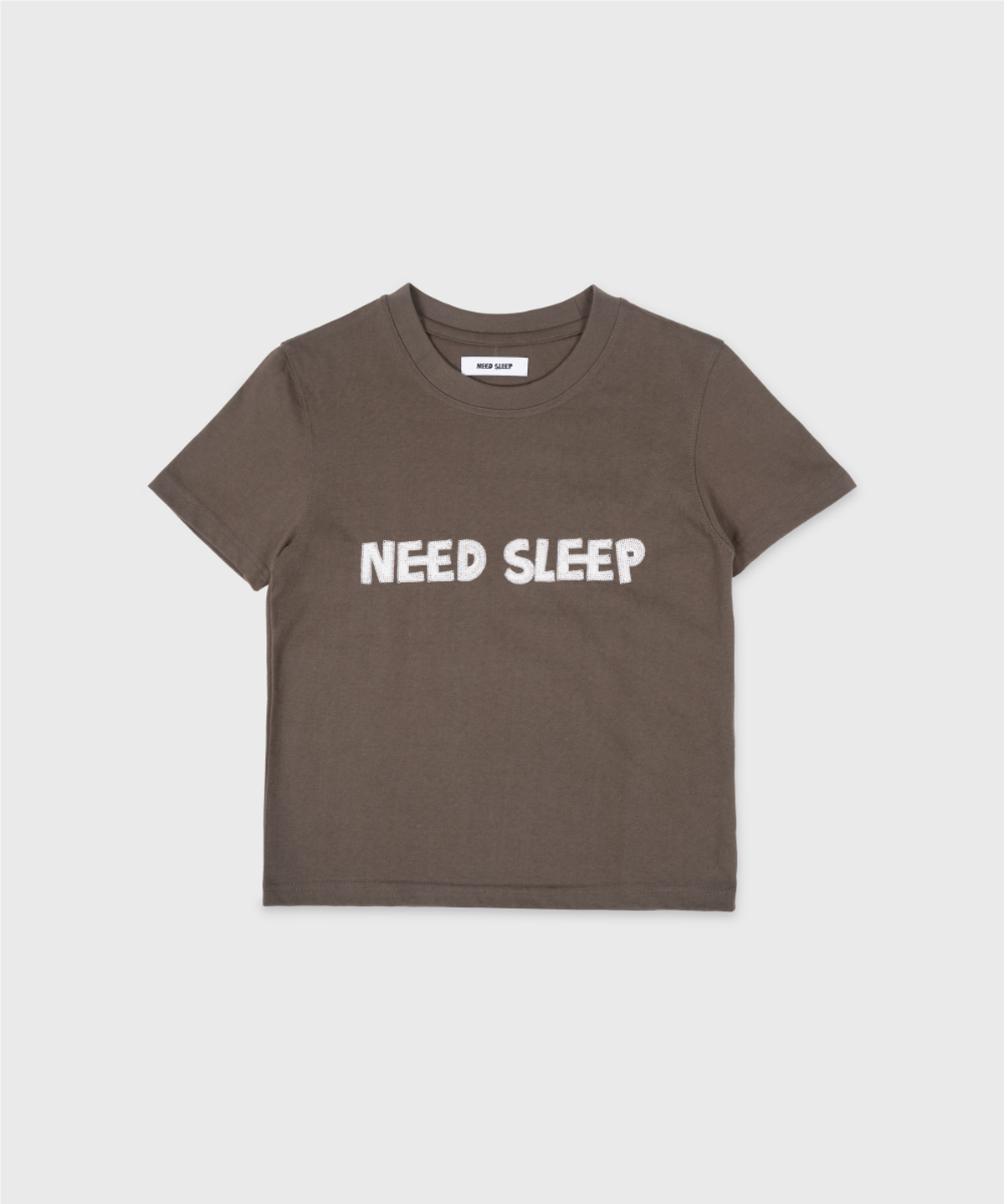니드슬립(NEED SLEEP) 1/2 need sleep tee [olive]
