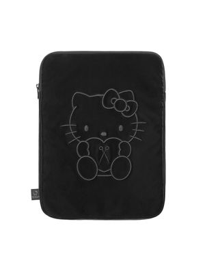 Haze Tablet Pouch 13 inch Hello Kitty Black