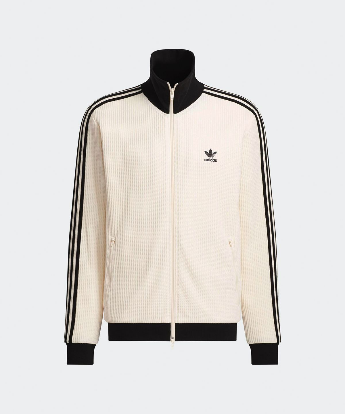 아디다스(ADIDAS) 아디컬러 클래식 트랙탑 (와플) - 원더화이트 / JW0109