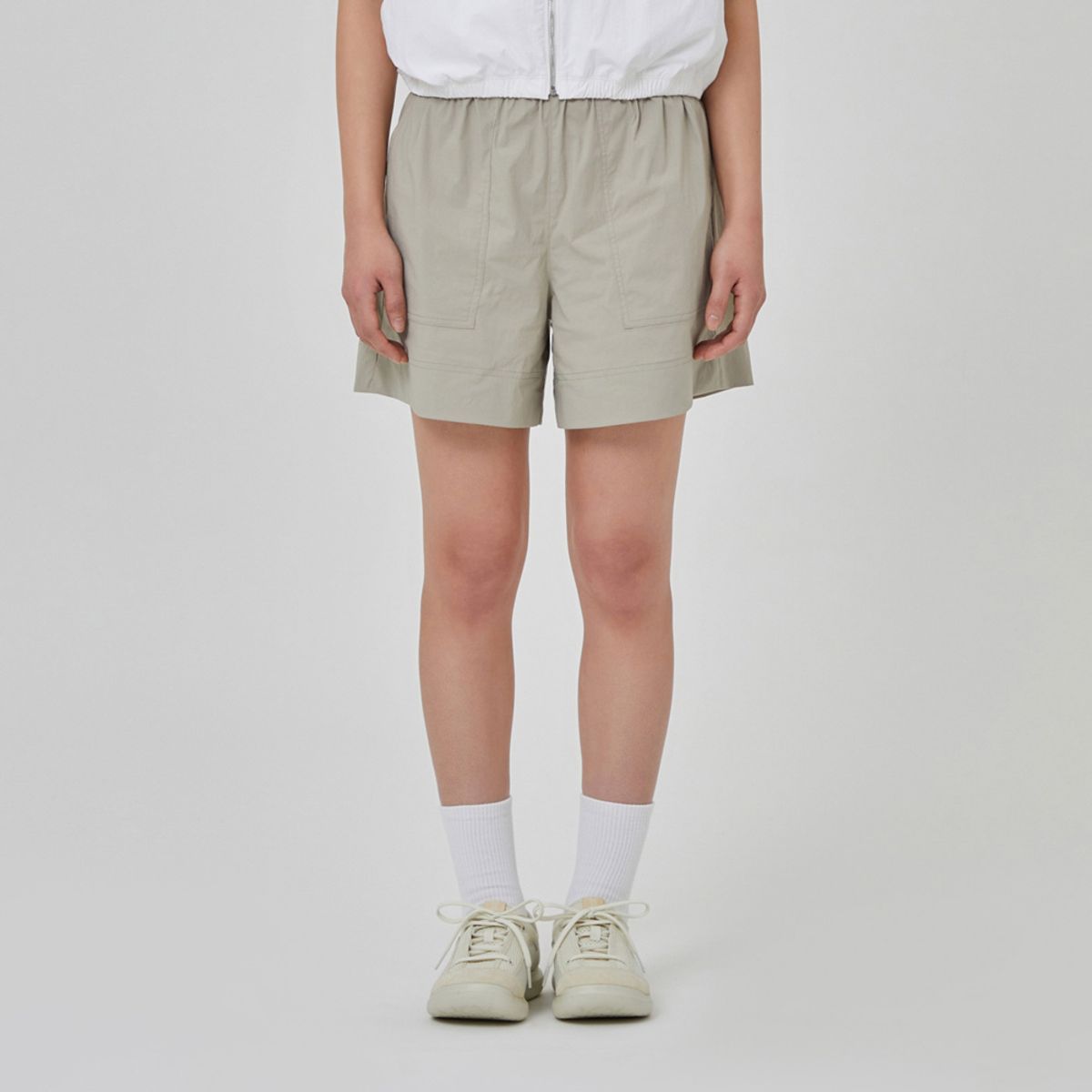 디오디(DOD) 아이스클래쉬 포켓 쇼츠 여자(DARK BEIGE)
