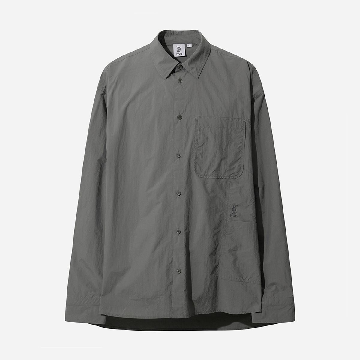 디오디(DOD) 러슬 경량 오버핏 셔츠(L.CHARCOAL GREY)