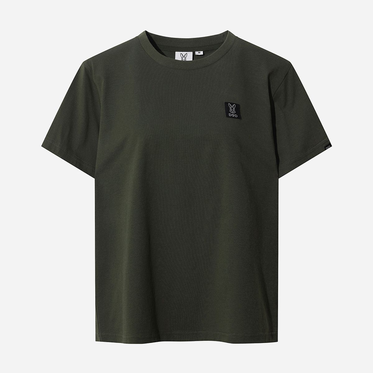 디오디(DOD) 소로나 베이직 라운드 숏 티셔츠 여자(KHAKI)