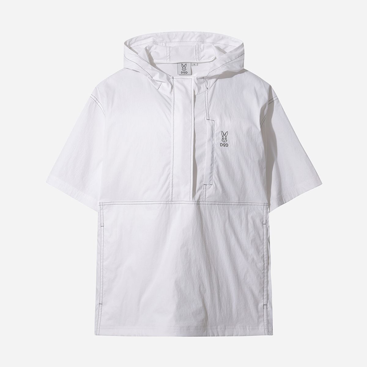디오디(DOD) 아이스클래쉬 반팔 후드 아노락 (OFF WHITE 2)