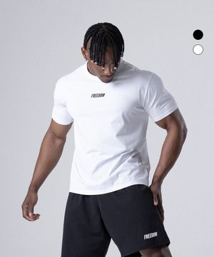 에센셜 머슬핏 티셔츠_2color