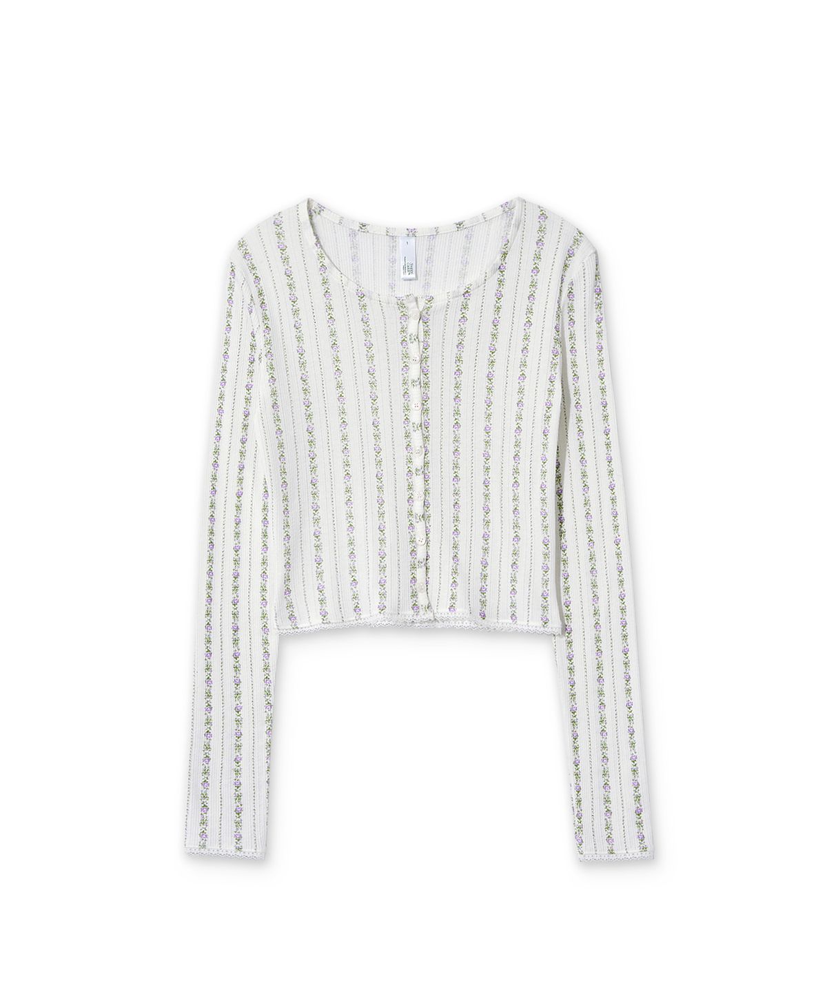 스내피커들(SNAPPY CUDDLE) Lavender Chiffon Cardigan