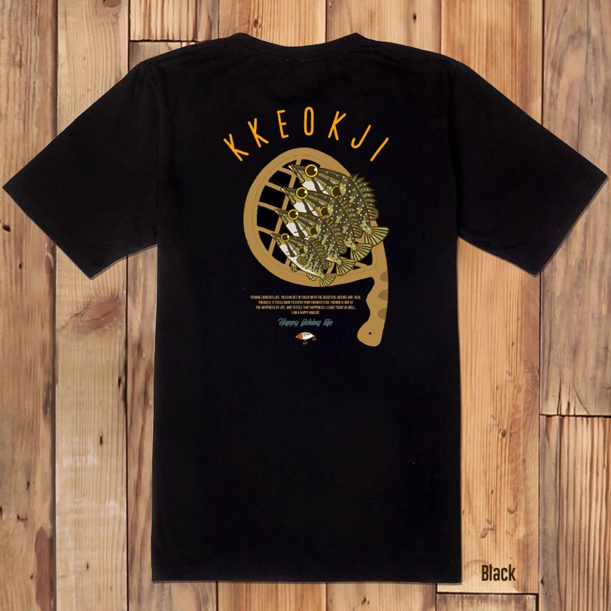 돌돌(DOLDOL) FICO_tshirts-262 피코앵글러 낚시 브랜드 꺽지 디자인 티셔츠 반팔티