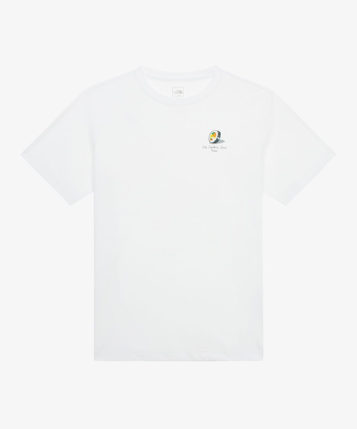 노스페이스(THE NORTH FACE) NT7UR22A 남성 고메 반팔 티셔츠 WHITE
