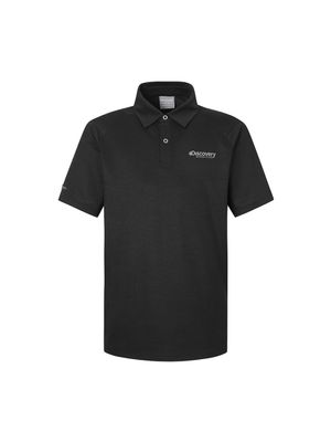 남성 라글란 UV차단 카라티 (BLACK)