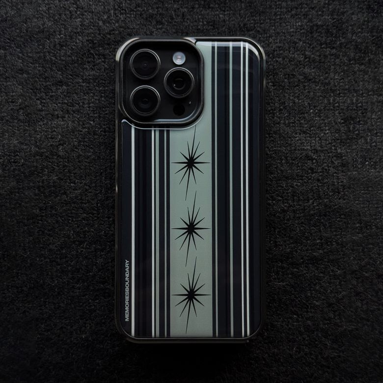 D.O.S Stripe Phone Case (Deep Sage Green)