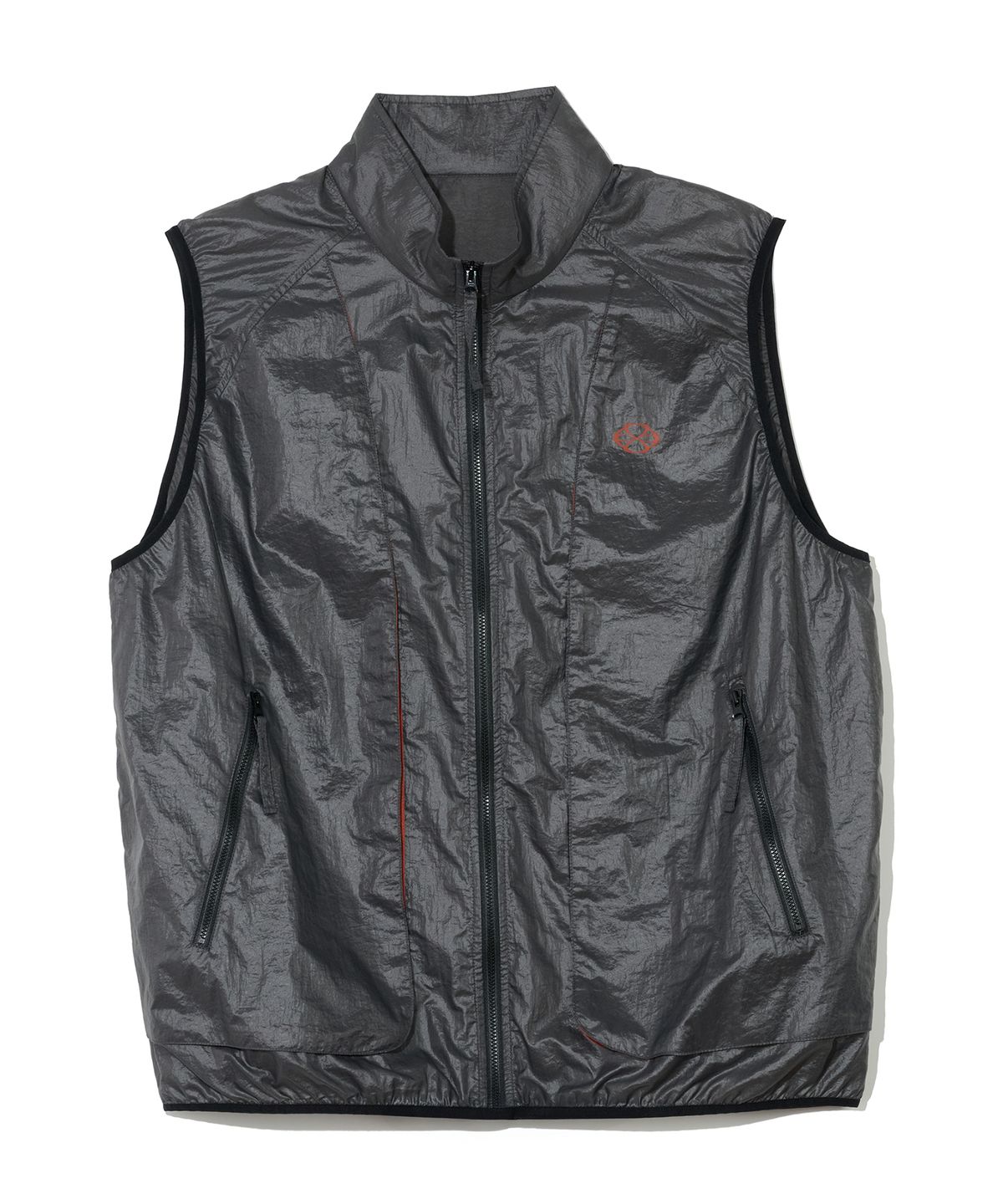 논타입(NONTYPE) HIDDEN EFFECT LIGHT WIND VEST (DARK DREY)