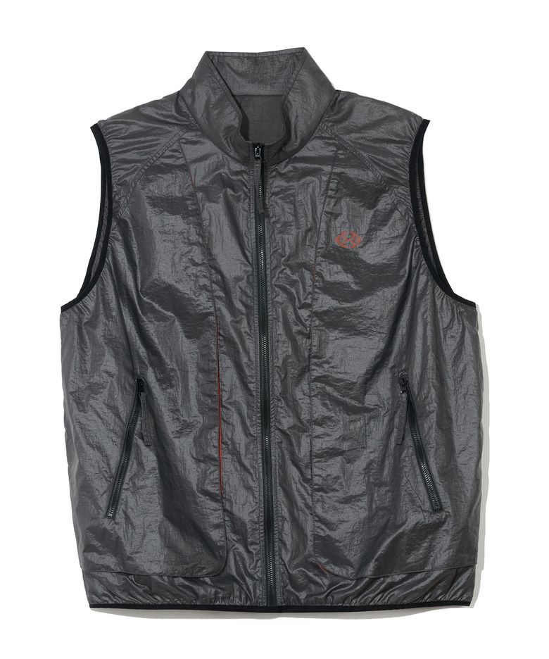 HIDDEN EFFECT LIGHT WIND VEST (DARK DREY)