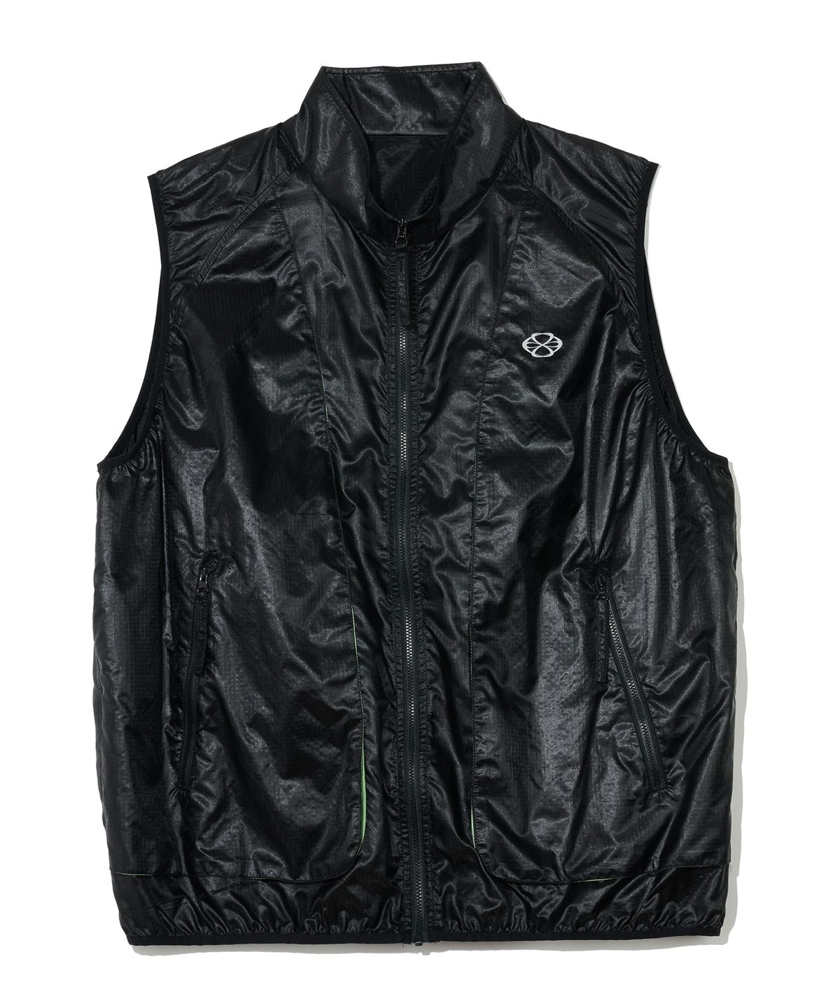 논타입(NONTYPE) HIDDEN EFFECT LIGHT WIND VEST (BLACK)