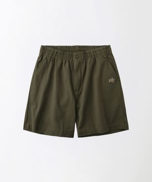 MIGHTY TIGER COTTON SHORTS_OLIVE
