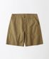 BACK SATIN FATIGUE SHORTS_KHAKI