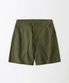 BACK SATIN FATIGUE SHORTS_OLIVE