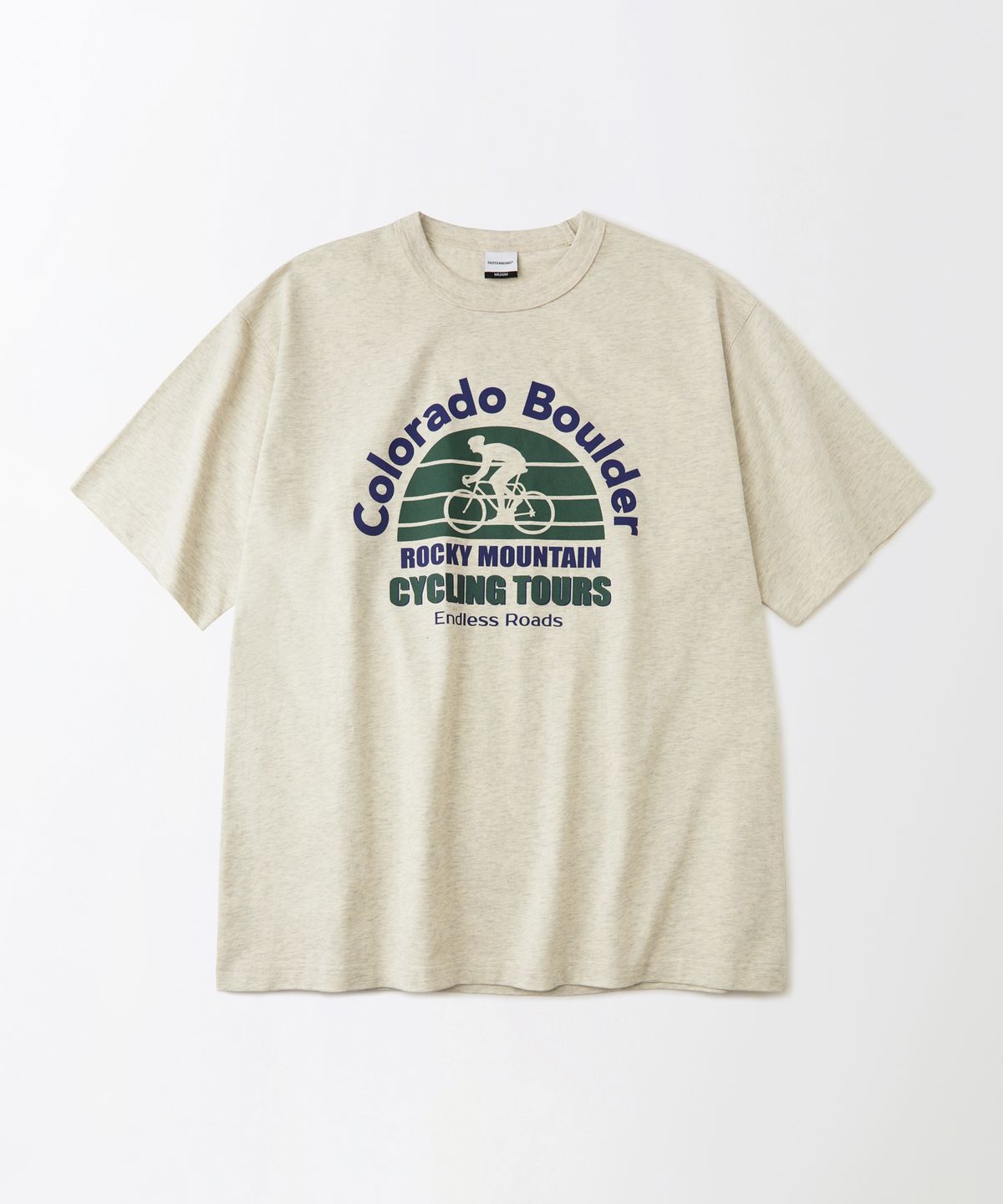 아웃스탠딩(OUTSTANDING) V.S.C TEE(COLORADO BOULDER)_1%OATMEAL