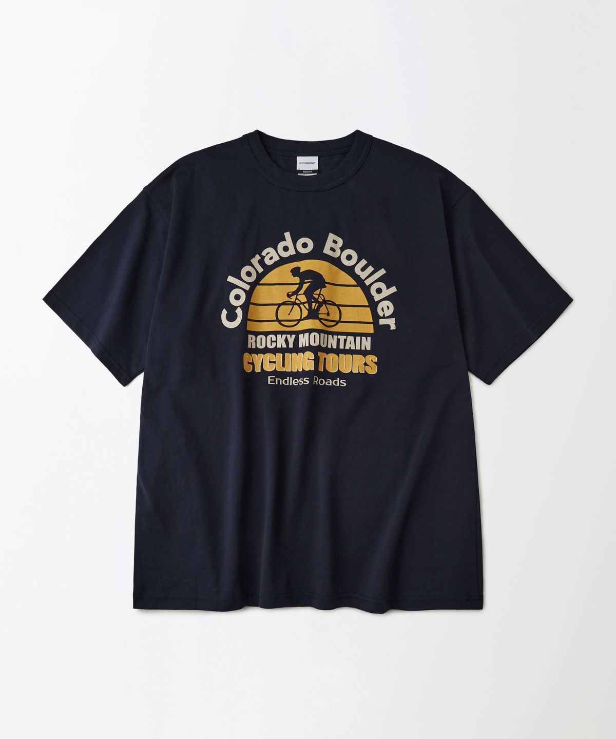 아웃스탠딩(OUTSTANDING) V.S.C TEE(COLORADO BOULDER)_NAVY