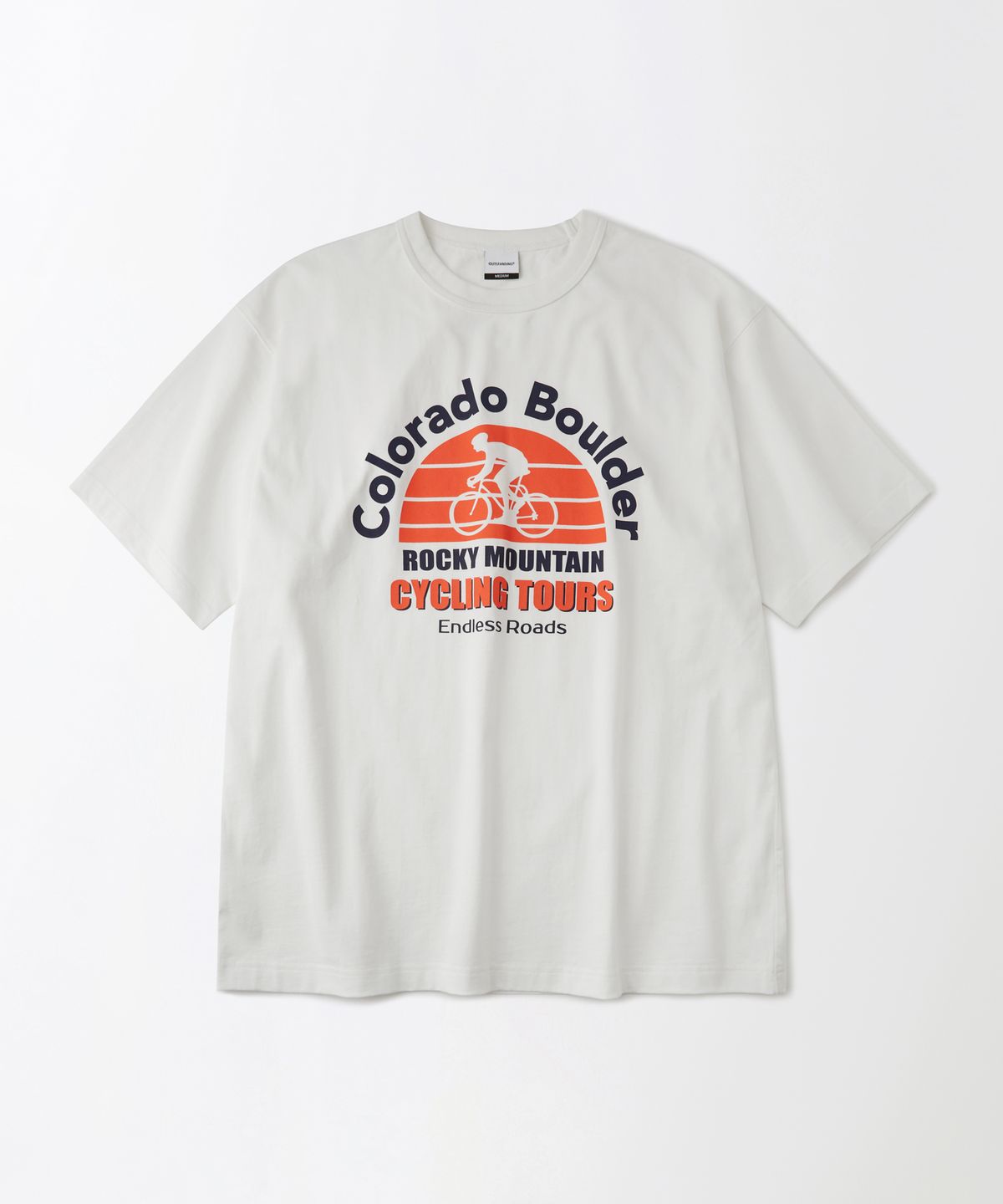 아웃스탠딩(OUTSTANDING) V.S.C TEE(COLORADO BOULDER)_WHITE